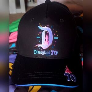 NWT Disneyland 70th Anniversary Black Hat